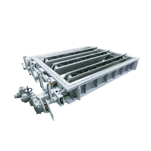 Tandem damper with sealing air system