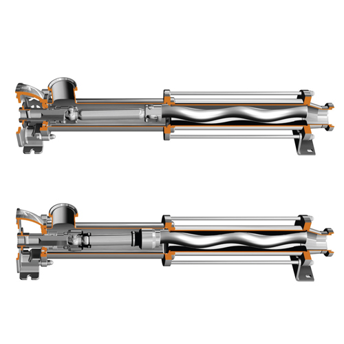 Hygienic cavity pumps